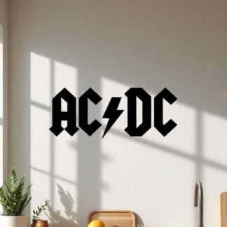 Sticker Autocollant acdc musique brand  BRD21025