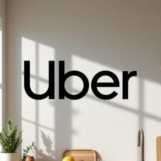 Sticker Autocollant uber brand logo  BRD26