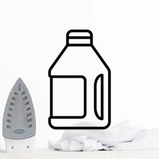 Sticker Autocollant bidon detergeant buanderie  BU200679