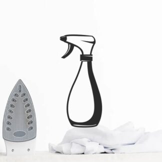 Sticker Autocollant vaporisateur buanderie  BU200687