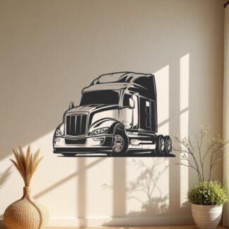 Sticker Autocollant camion  silouhette BVw18735