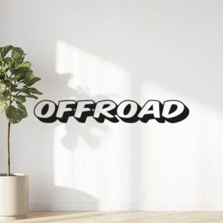Sticker Autocollant offroad