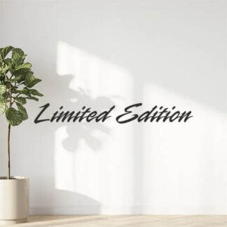 Sticker Autocollant limited edition