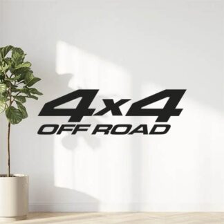 Sticker Autocollant 4x4 offroad