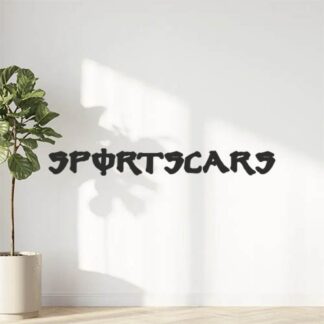 Sticker Autocollant Monster Energy Sportscars