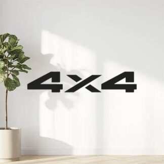 Sticker Autocollant 4x4