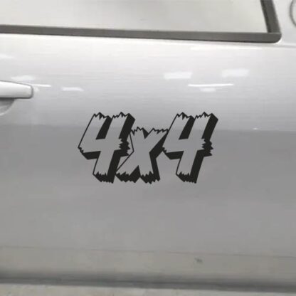 Sticker Autocollant 4x4