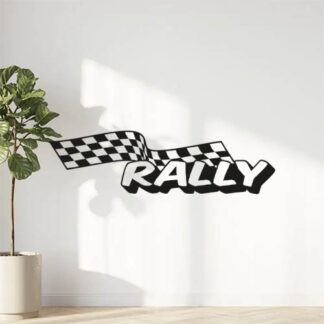 Sticker Autocollant rally