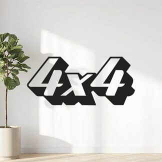 Sticker Autocollant 4x4