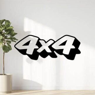Sticker Autocollant 4x4