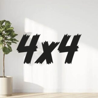 Sticker Autocollant 4x4