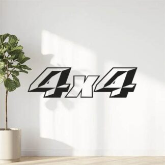 Sticker Autocollant 4x4
