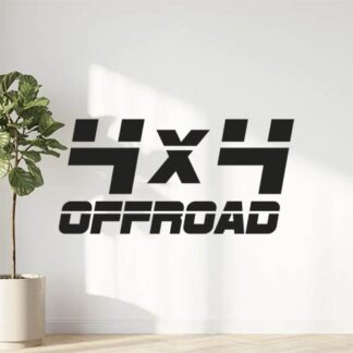 Sticker Autocollant 4x4 offroad