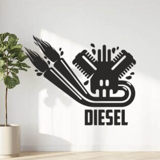 Sticker Autocollant  4x4 Diesel