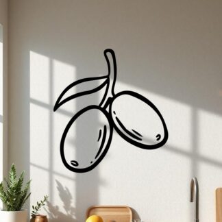 sticker autocollant olive nourriture restaurant fruit 2 C7L86