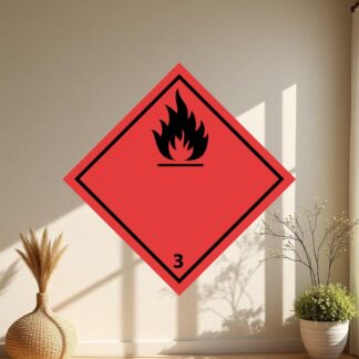 Sticker Autocollant transport de matières dangereuse camion  CAS15568