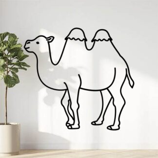 sticker autocollant animaux chameau dromadaire 2 CE4D6