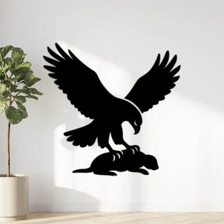 Sticker autocollant Aigle sur proie décoration decostickerstore - CFV2CQ