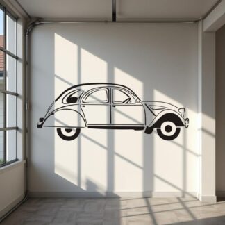 Sticker Autocollant 2cv  citroen voiture auto  CIT157855