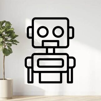 sticker autocollant Robot héro 6 CLIPU