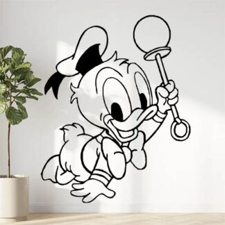 sticker autocollant Donald Disney héro 9 COMVE