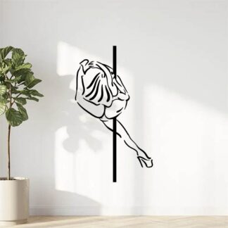 sticker autocollant femme pole-danse 8 CYBWU