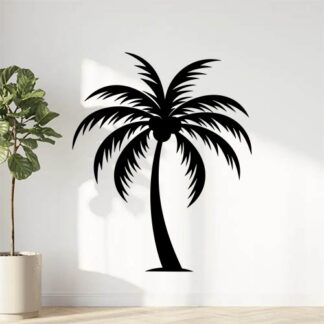 sticker autocollant cocotier arbre fruit 5 CYOPA