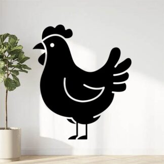 sticker autocollant animaux oiseau poule 2 D0ANP