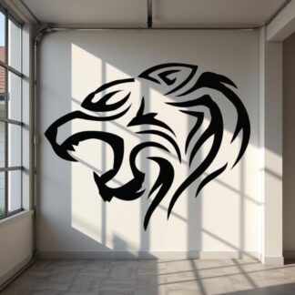 Sticker Autocollant Tigre Tribal