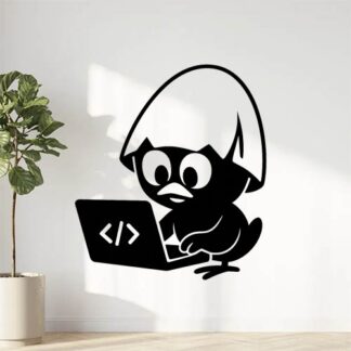 Sticker autocollant Calimero développeur décoration decostickerstore - D4F3BY