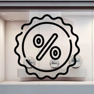 sticker autocollant solde vitrine 1 DBDYB