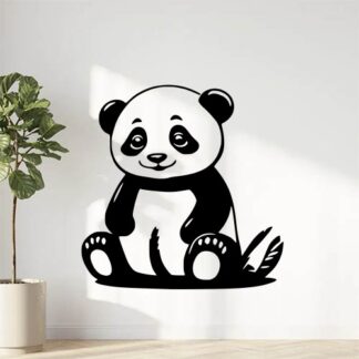 sticker autocollant animaux panda ours 3 DG9GI