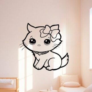 Sticker Autocollant aristochat chaton chat  Disney   DI345