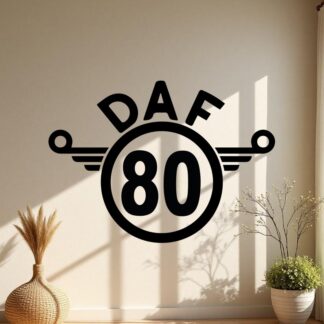 Sticker Autocollant  daf 80 camion disque limitation  DLC547887