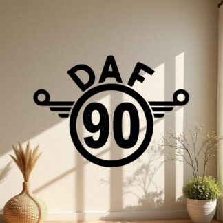 Sticker Autocollant  daf 90 camion disque limitation  DLC547888