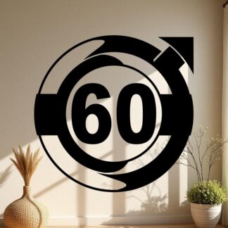 Sticker Autocollant  volvo 60 camion disque limitation  DLC547901