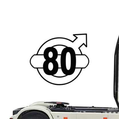 Sticker Autocollant  volvo old 80 camion disque limitation  DLC547911