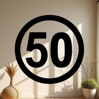 Sticker Autocollant 50 camion disque limitation  DLC547917