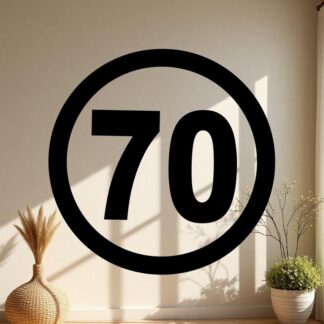 Sticker Autocollant 70 camion disque limitation  DLC547919