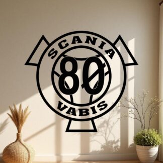 Sticker Autocollant  scania vabis 80 camion disque limitation  DLC547924