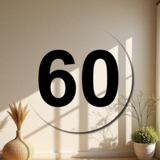 Sticker Autocollant 60 camion disque limitation  DLC547931