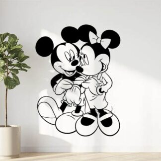 Sticker Autocollant mickey et minnie disney  DM54484