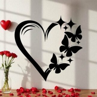 sticker autocollant Coeur love 3 EFYBQ