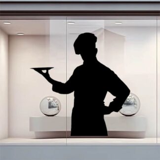 sticker autocollant cuisine restaurant métier 4 EH8AW