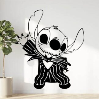 Sticker Autocollant stitch disney halloween hero  EN549