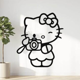 Sticker Autocollant hello kitty photo hero  EN553
