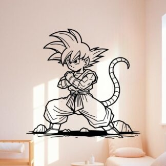 sticker autocollant manga dragon-ball 2 EQXL2