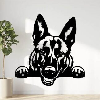 sticker autocollant chien malinois berger allemand animaux 1 ESWC7