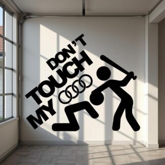 sticker autocollant Audi 9 EV68S