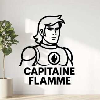 Sticker autocollant client Flamme - F63RMS